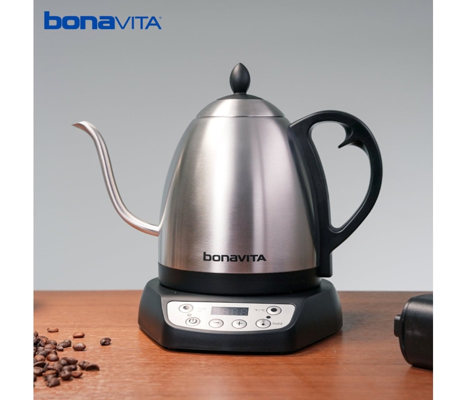 Chaleira elétrica Bonavita Classic de 1,0L 220v  (Pré-Venda)