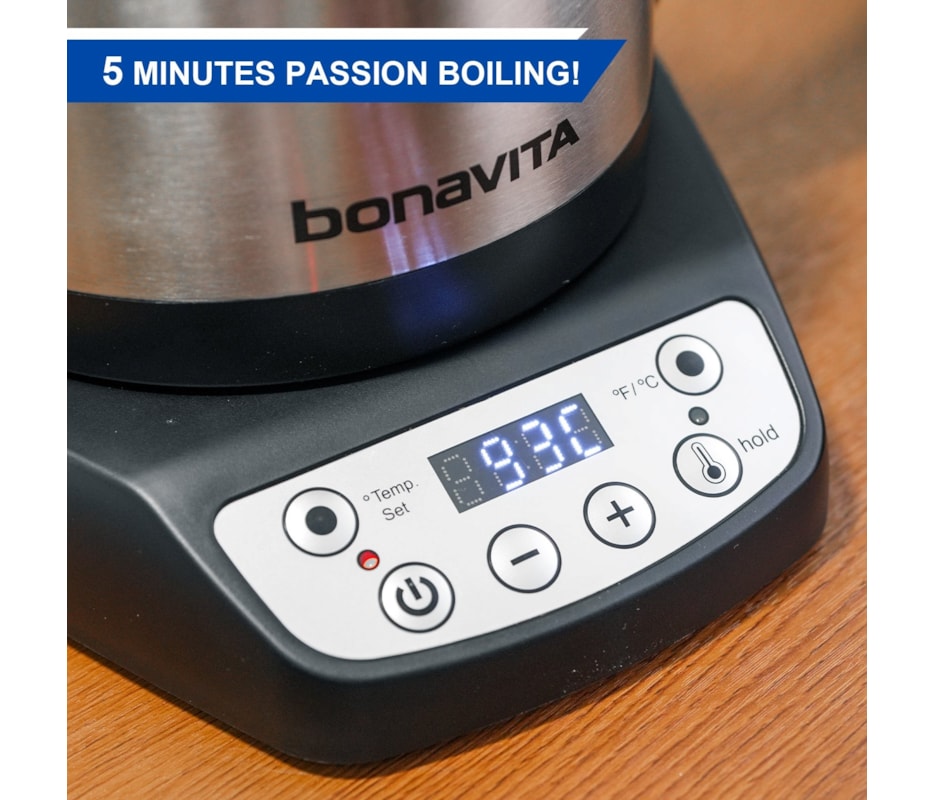 Chaleira elétrica Bonavita Classic de 1,0L 220v  (Pré-Venda) Chaleira elétrica Bonavita Classic de 1,0L 220v  (Pré-Venda)