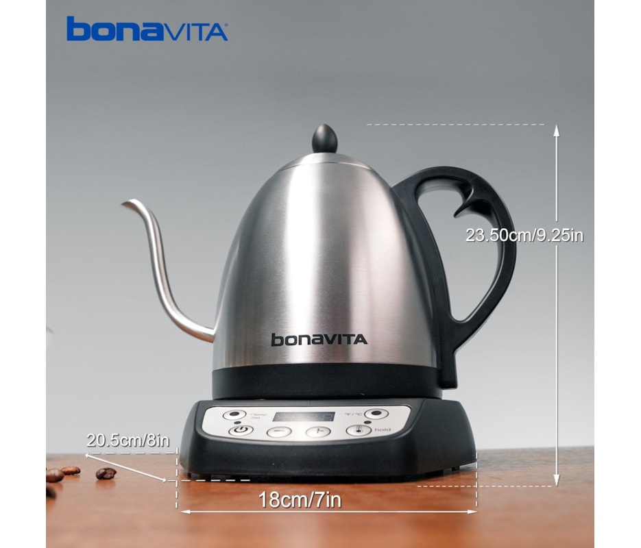 Chaleira elétrica Bonavita Classic de 1,0L 220v  (Pré-Venda) Chaleira elétrica Bonavita Classic de 1,0L 220v  (Pré-Venda)