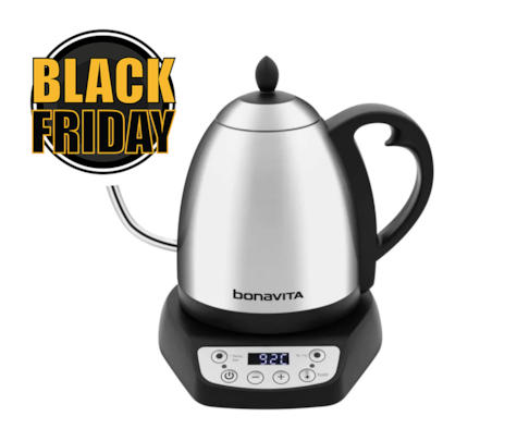 Chaleira elétrica Bonavita Classic de 1,0L 220v  (Pré-Venda)