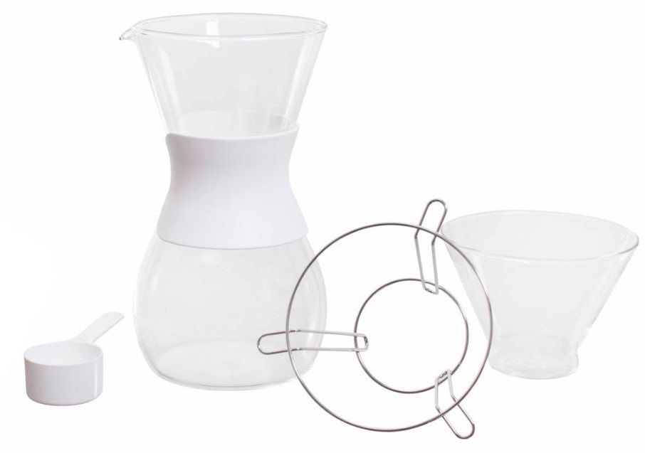 Conjunto Glass Wave Style Up Kalita 185 Branco - Pasquali Máquinas