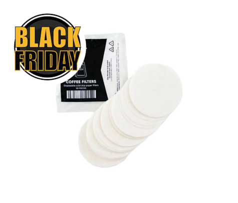 Filtro de Papel em Redondo p/ Cafe Gina C/ 50