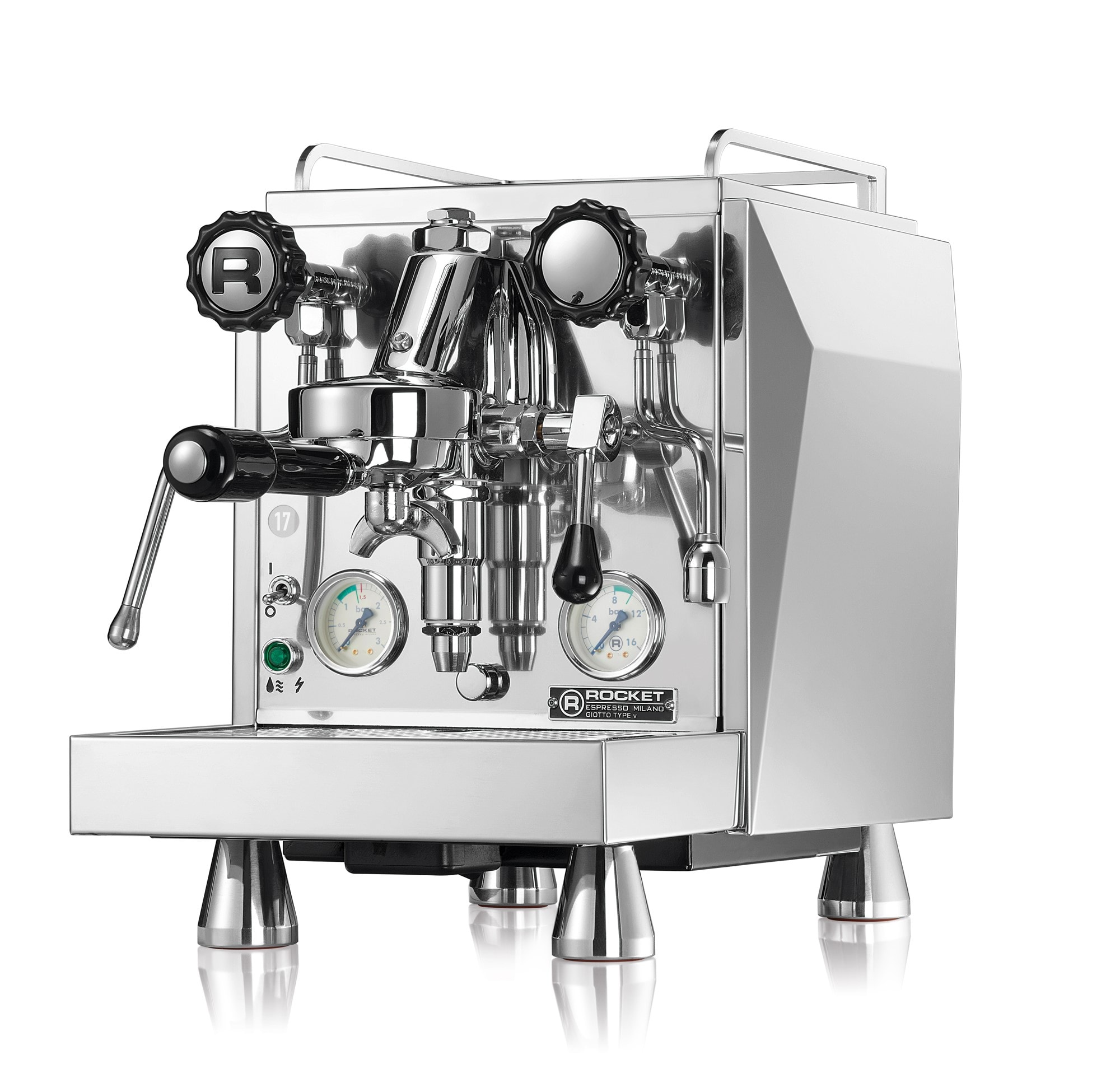 【リスモR】 Rocket Mozzafiato R Cronometro Inox 220v - Pasquali Máquinas
