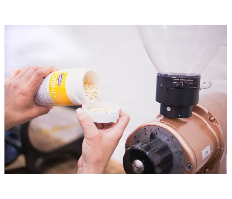 Grindz™ Urnex Pastilhas de Limpeza Moedor 17-G01-UX430 Grindz™ Urnex Pastilhas de Limpeza Moedor 17-G01-UX430