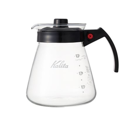 Jarra de Vidro P/ Café Kalita 800ML 31207 Jarra de Vidro P/ Café Kalita 800ML 31207