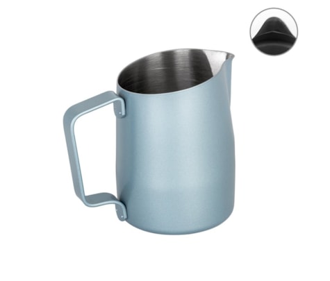 Leiteira WPM #06 Bico Redondo Azul Inverno 450ml