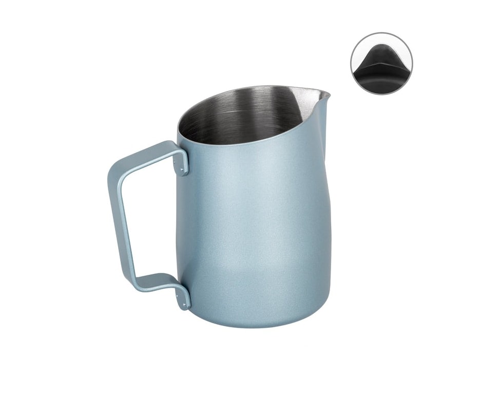 Leiteira WPM #06 Bico Redondo Azul Inverno 450ml