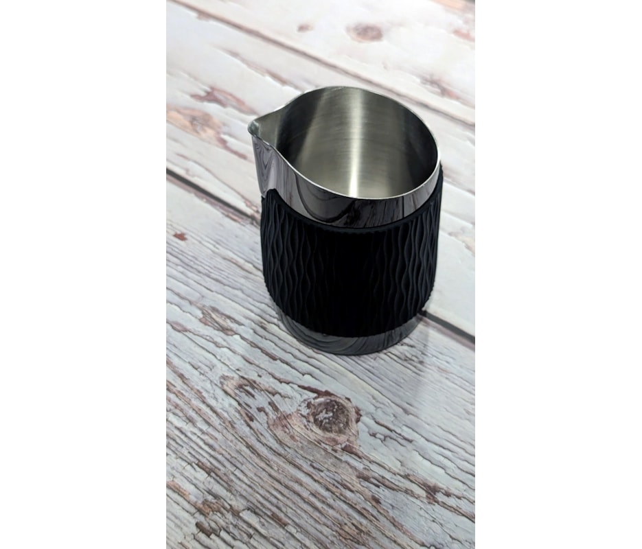 Leiteira WPM #06 Bico Redondo Inox Escovado S/ Alça S/ Capa 450ml