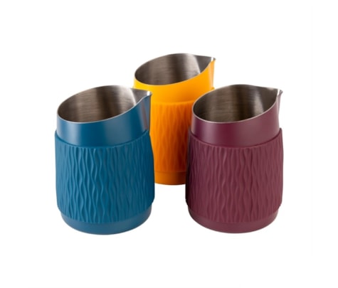 Leiteira WPM #06 Bico Redondo Laranja S/ Alça C/ Capa 450ml