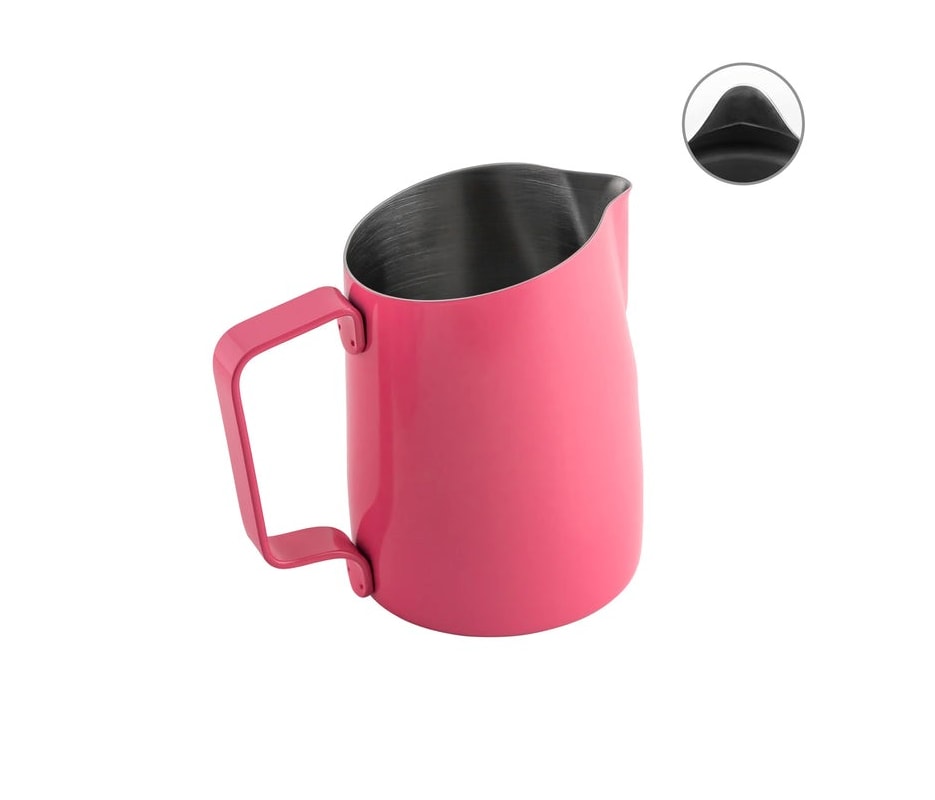 Leiteira WPM #06 Bico Redondo Rosa Chiclete 450ml