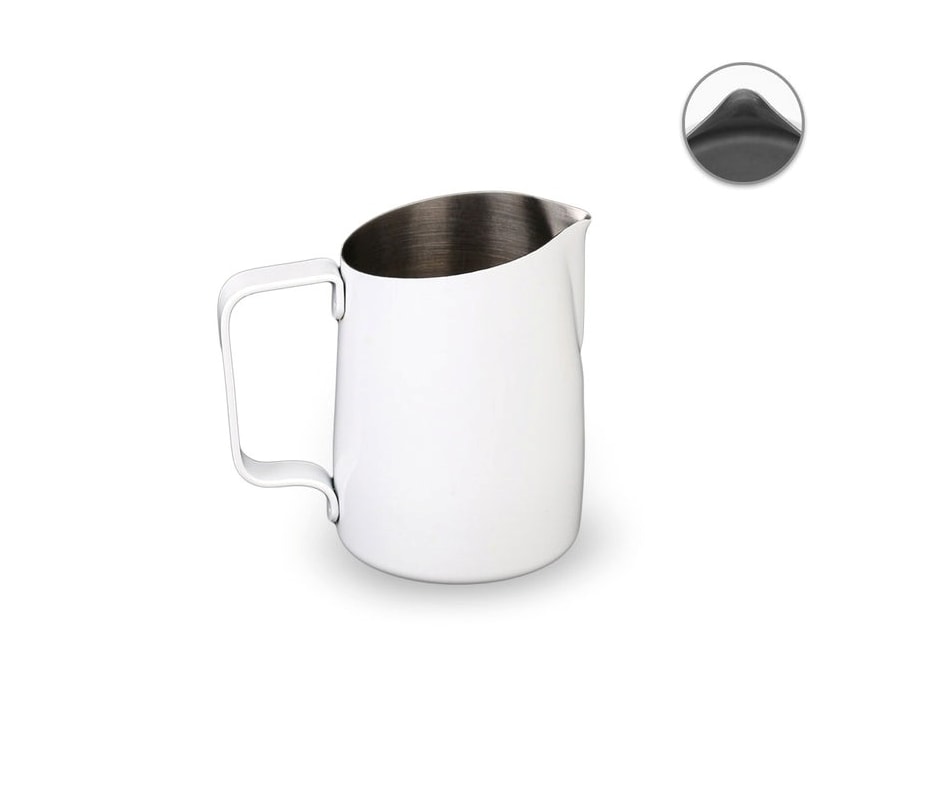 Leiteira WPM #07 Bico Afiado Branco 450ml