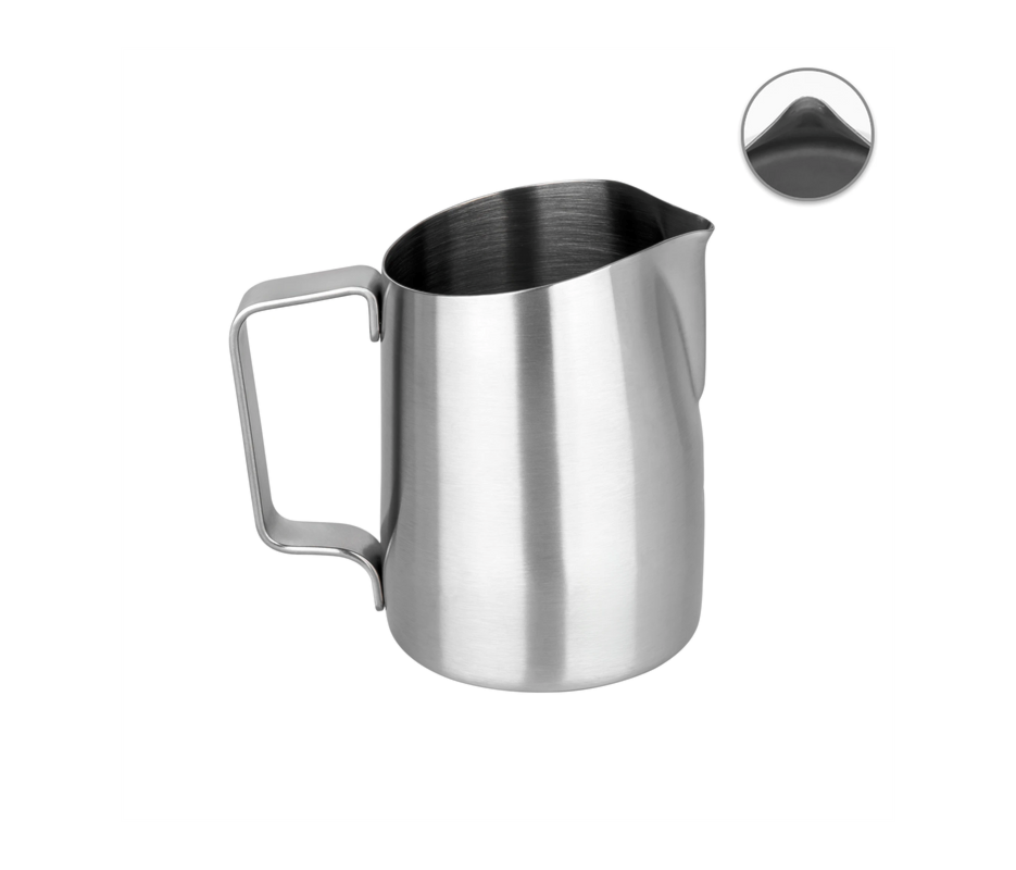 Leiteira WPM #07 Bico Afiado Inox Escovado 450ml