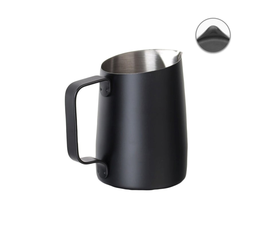 Leiteira WPM #07 Bico Afiado Preto 450ml