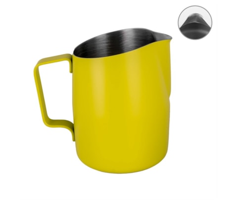 Leiteira WPM #09 Larga Bico Redondo Verde Limão 650ml