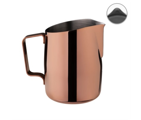 Leiteira WPM #10 Bico Afiado Rose Dourado 650ml
