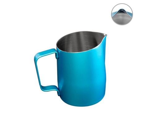 Leiteira WPM #16 Bico Longo Afiado Azul Turquesa 500ml