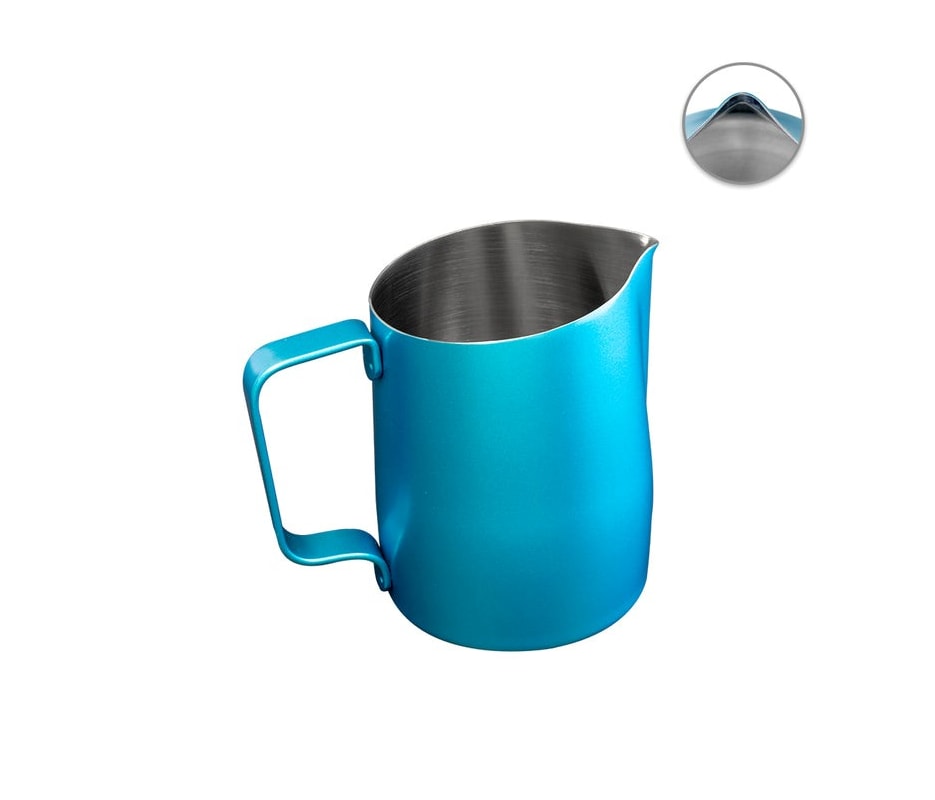 Leiteira WPM #16 Bico Longo Afiado Azul Turquesa 500ml