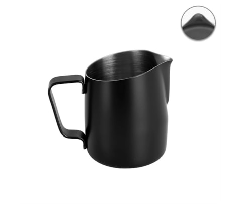 Leiteira WPM #27 Bico Afiado Preto 300ml