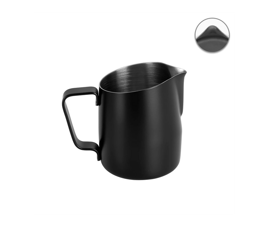 Leiteira WPM #27 Bico Afiado Preto 300ml