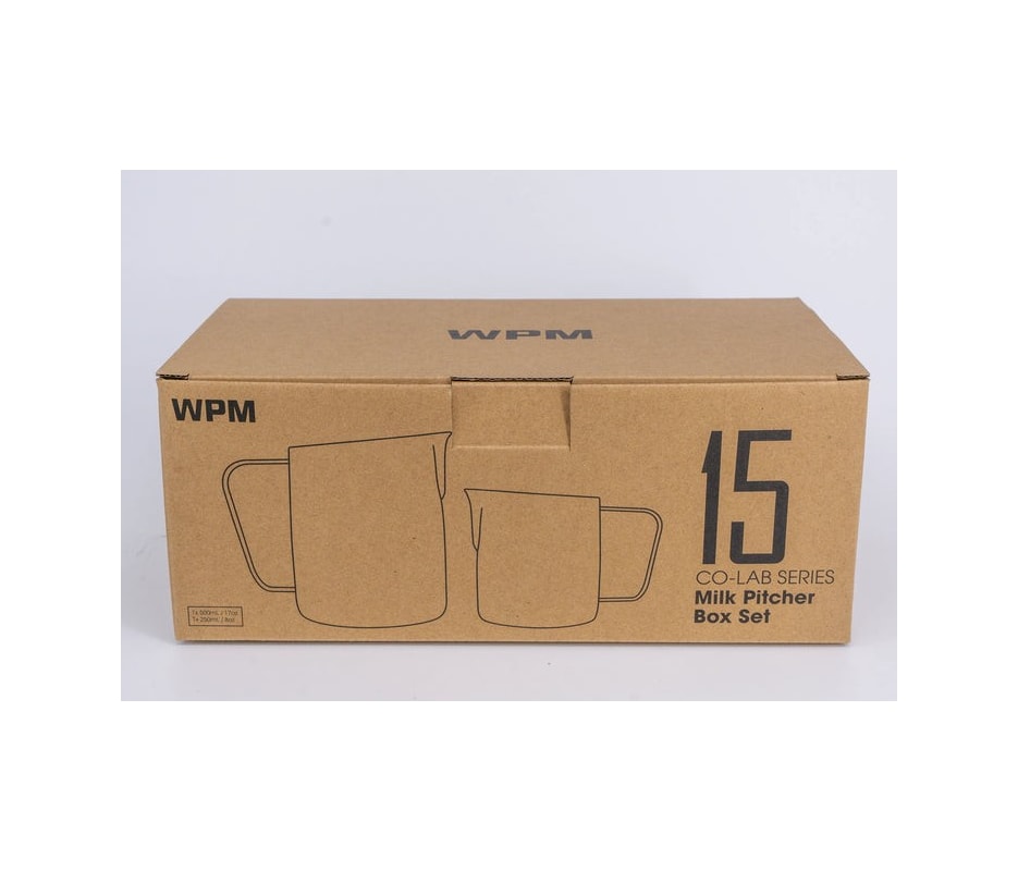 Milk Pitcher Box Set WPM #15 Sharp Inox Fosco Ed. NSS 500ml