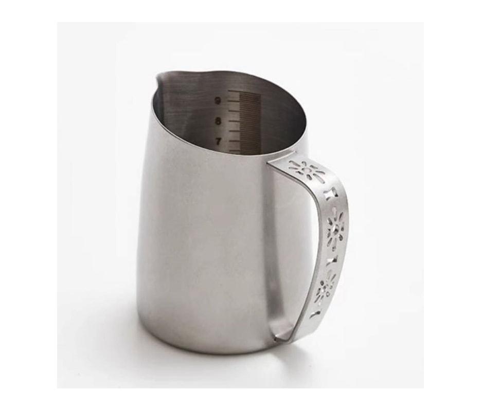 Milk Pitcher WPM #06 Round Inox Fosco Ed.Ludaoqiang 450ml