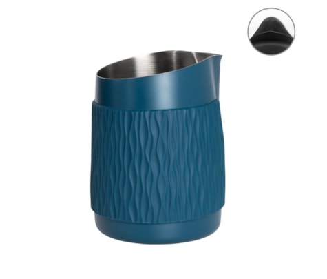 Milk Pitcher WPM #06 Round Marea Baja S/ Alça C/ Capa 450ml