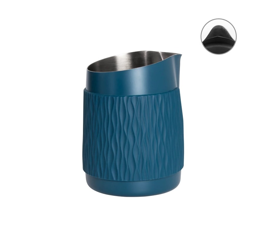 Milk Pitcher WPM #06 Round Marea Baja S/ Alça C/ Capa 450ml