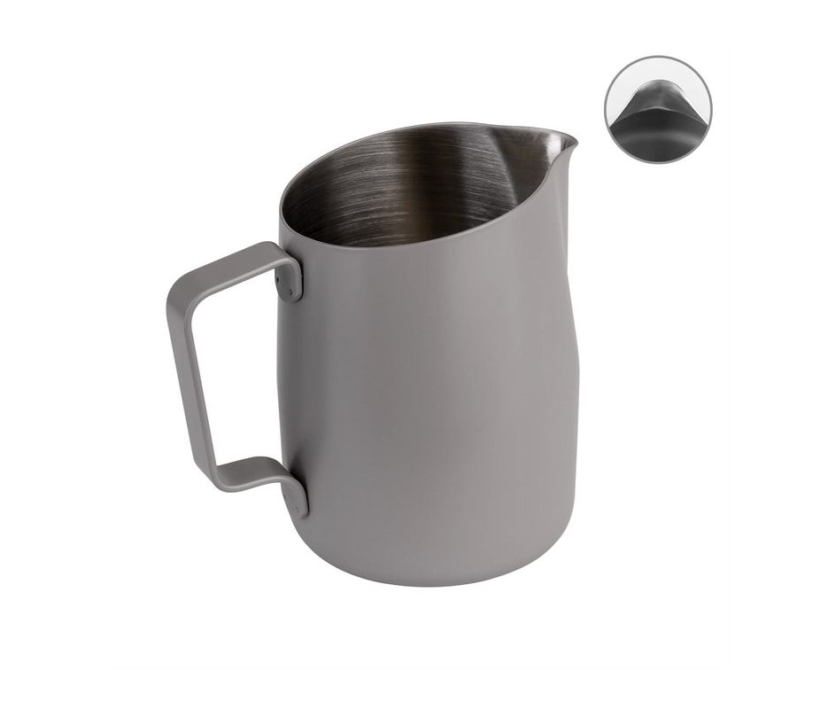 Milk Pitcher WPM #09 Wide Cinza 650ml