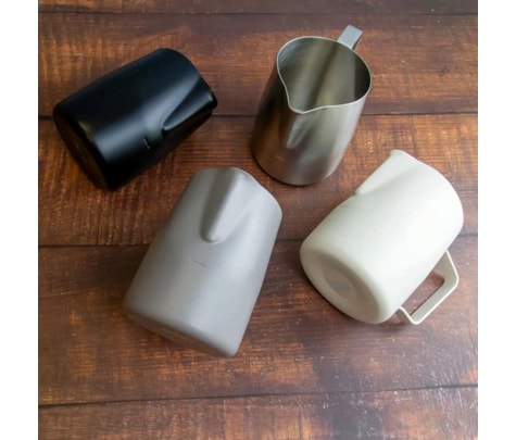 Milk Pitcher WPM #09 Wide Cinza 650ml