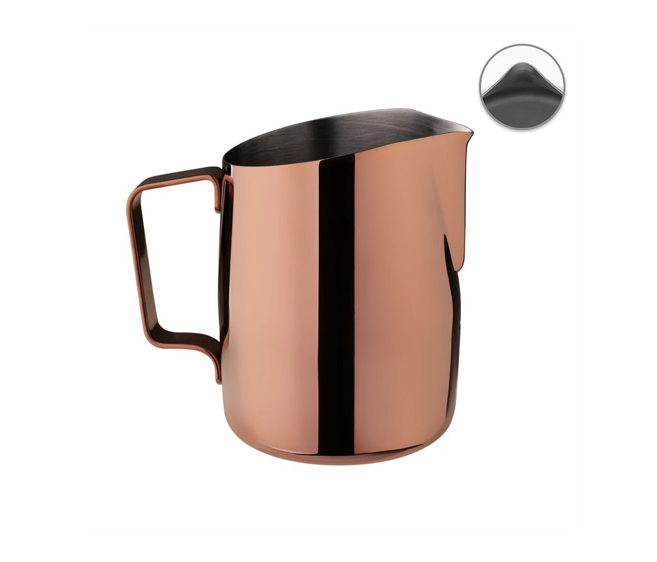 Milk Pitcher WPM #10 Sharp Rose Dourado 650ml