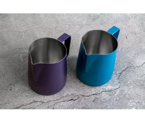 Milk Pitcher WPM #16 Long Sharp Azul Turquesa 500ml