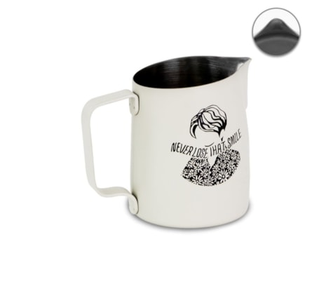 Milk Pitcher WPM #28 Tapered Branco Coco 500ml
