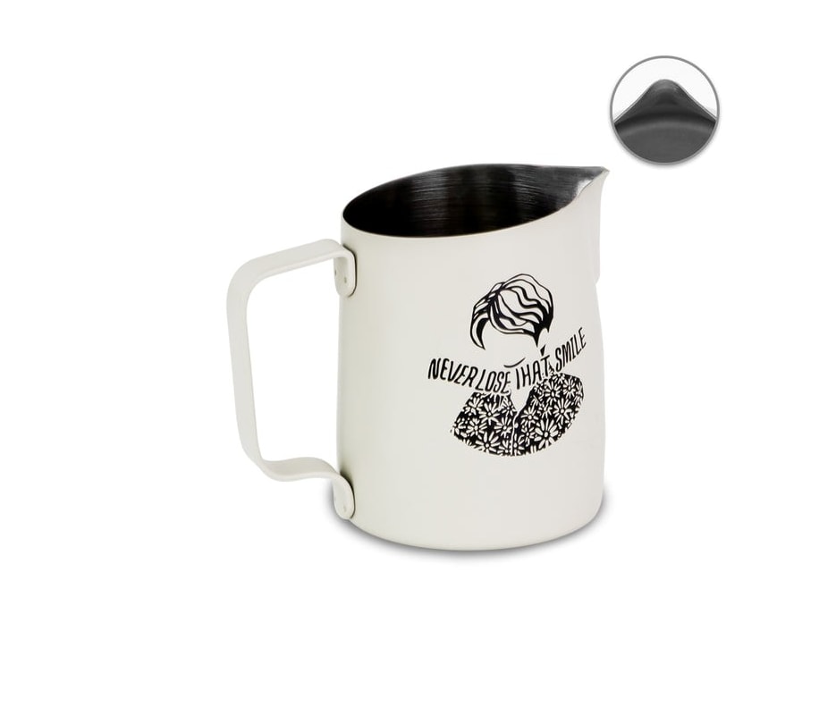 Milk Pitcher WPM #28 Tapered Branco Coco 500ml