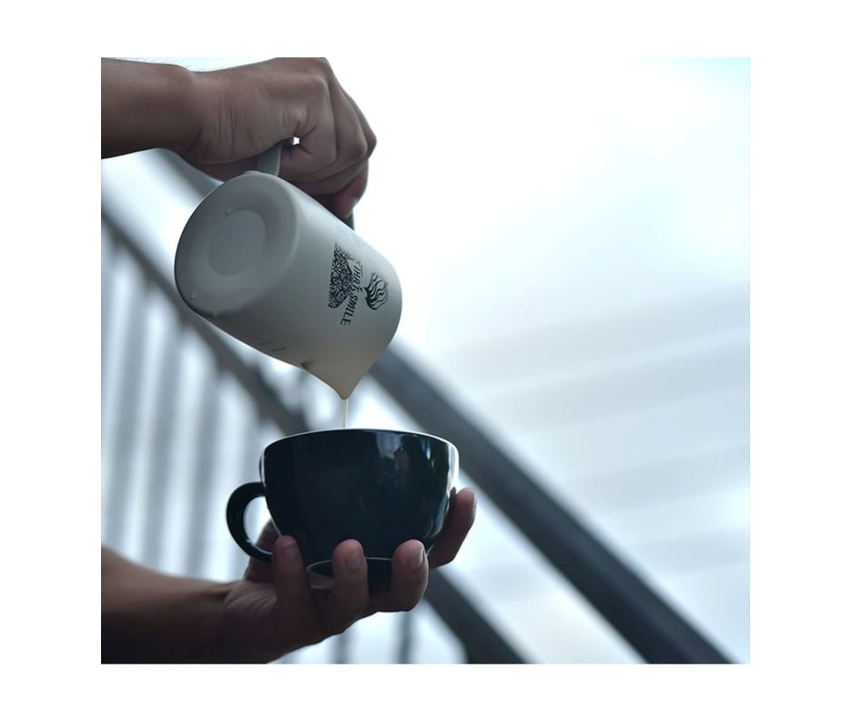 Milk Pitcher WPM #28 Tapered Branco Coco 500ml