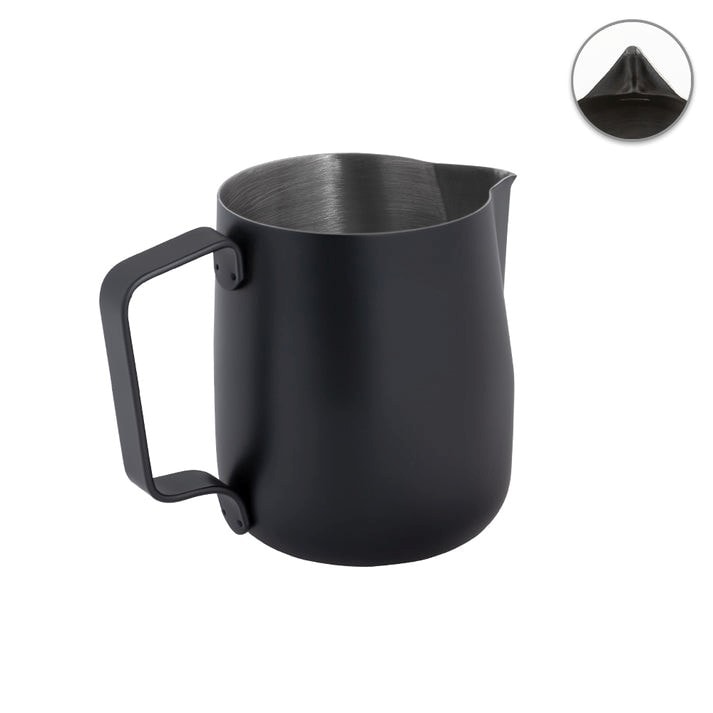 Milk Pitcher WPM #30 Competition Preto 600ml - Pasquali Máquinas