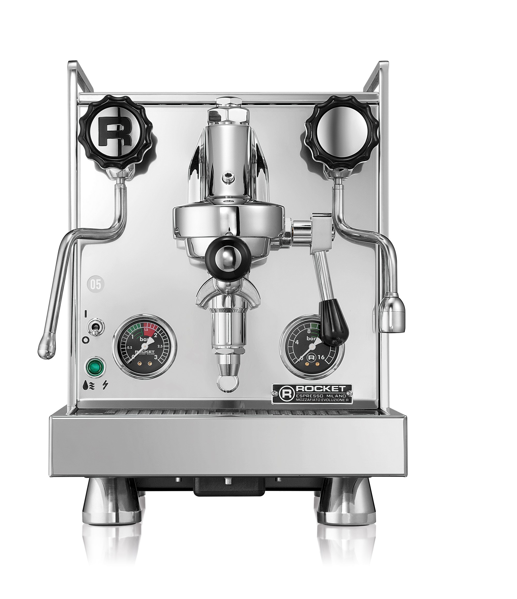 コーヒーメーカー・エスプレッソマシン ROCKET/Mozzafiato CronometroR-JP Mozzafiato R Cronometro Inox 220v Rocket - Pasquali Máquinas