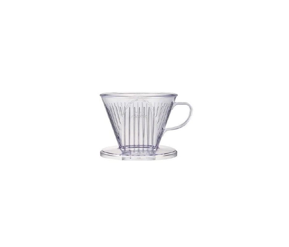 Porta Filtro de Plástico Transparente Kalita 103 DL 06003 Porta Filtro de Plástico Transparente Kalita 103 DL 06003
