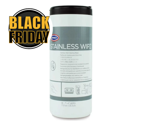 Stainless Wipz Urnex Toalhetes de limpeza de aço inoxidável 13-SSW-UX030 Stainless Wipz Urnex Toalhetes de limpeza de aço inoxidável 13-SSW-UX030