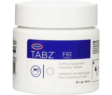 Tabz™ F61 Urnex Pastilhas de limpeza para Cafeteira 13-F61-UX030-12